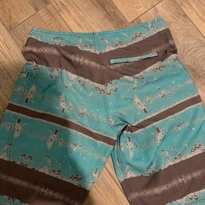 Pelagic grey/ aqua gently used board short